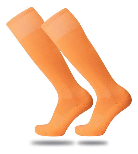6 Pares Meiões Lisos - Cores Sortidas - 34 ao 45