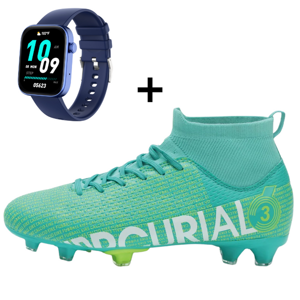 Chuteira de Campo Masculina Air Boleiro V + Smart watch