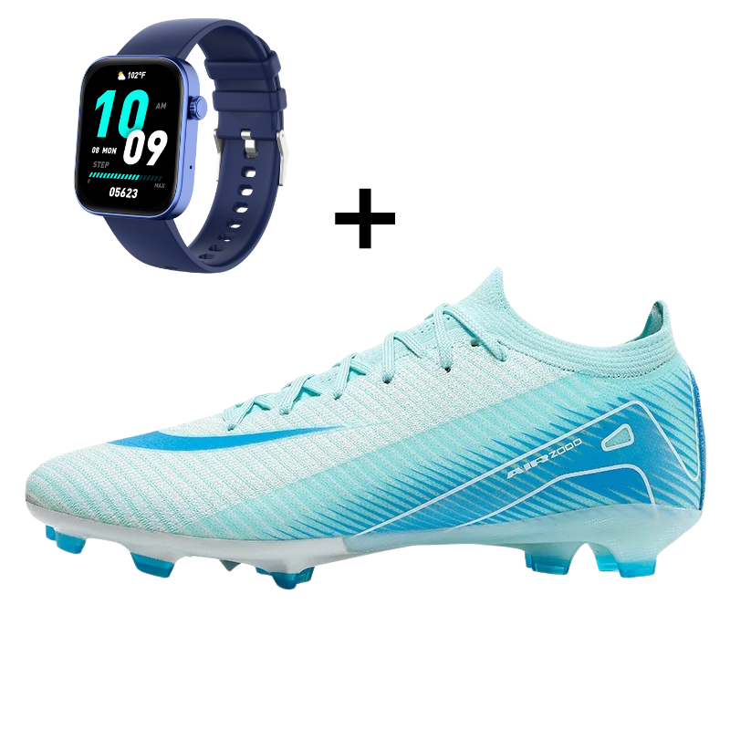 Chuteira de Campo Masculino Air Vapor Infantil/Adulto + Smart Watch