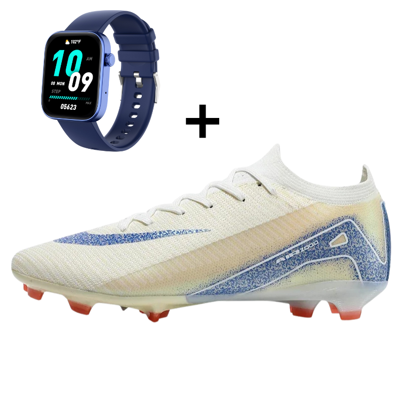 Chuteira de Campo Masculino Air Vapor Infantil/Adulto + Smart Watch