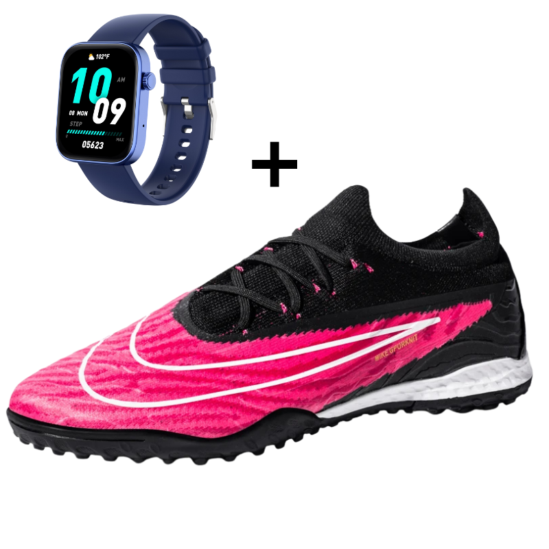 Chuteira Society Masculino Driblux - Infantil / Adulto + Smart Watch