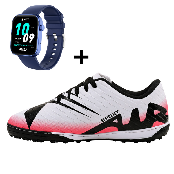 Chuteira Society Masculino Air Power + Smartwatch P7