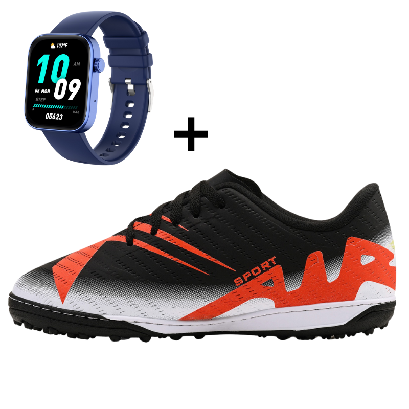 Chuteira Society Masculino Air Power + Smartwatch P7