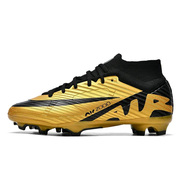 Chuteira de Campo Masculino Torq X Infantil/Adulto Dourado