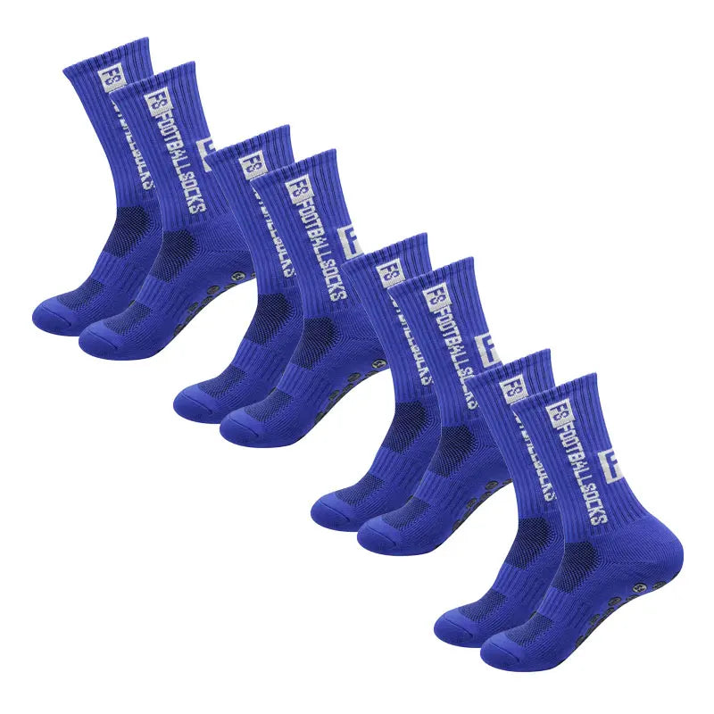 4 Pares de meias antiderrapantes Pro Socks  - 34 ao 45
