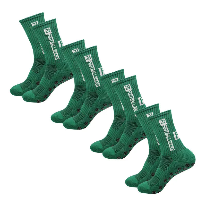 4 Pares de meias antiderrapantes Pro Socks  - 34 ao 45