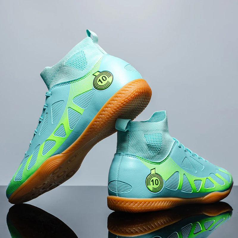 Chuteira Futsal Botinha Masculino - Boleiro Power Infantil /adulto + Smart Watch