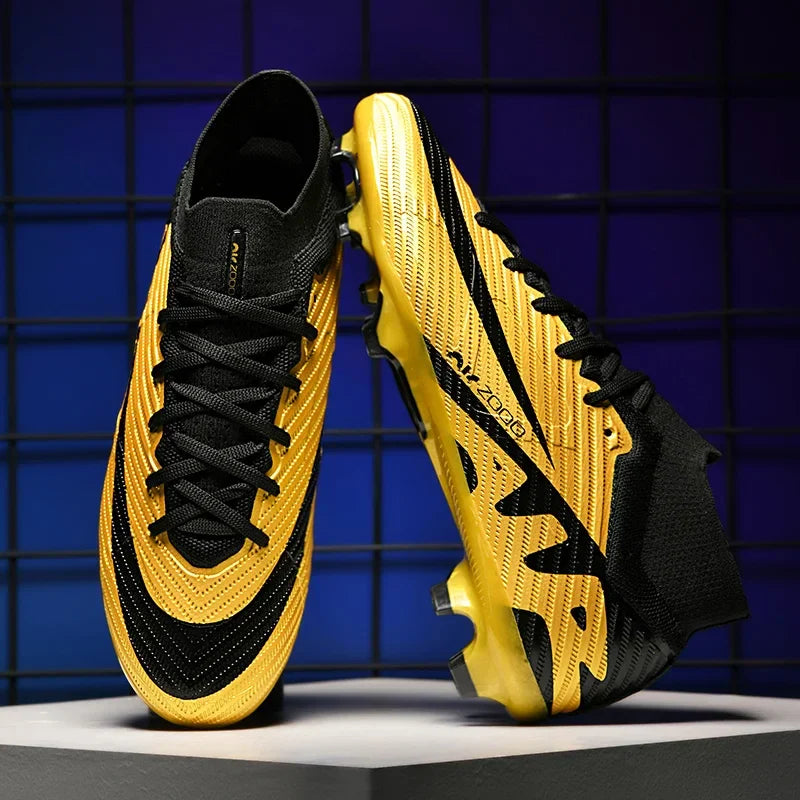 Chuteira de Campo Masculino Torq X Infantil/Adulto Dourado